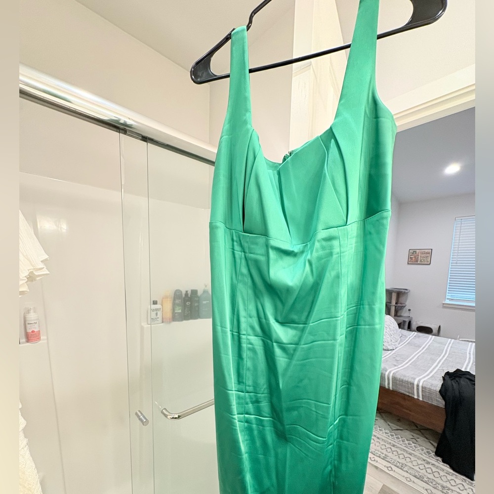 Calvin Klein Green Sleeveless Dress